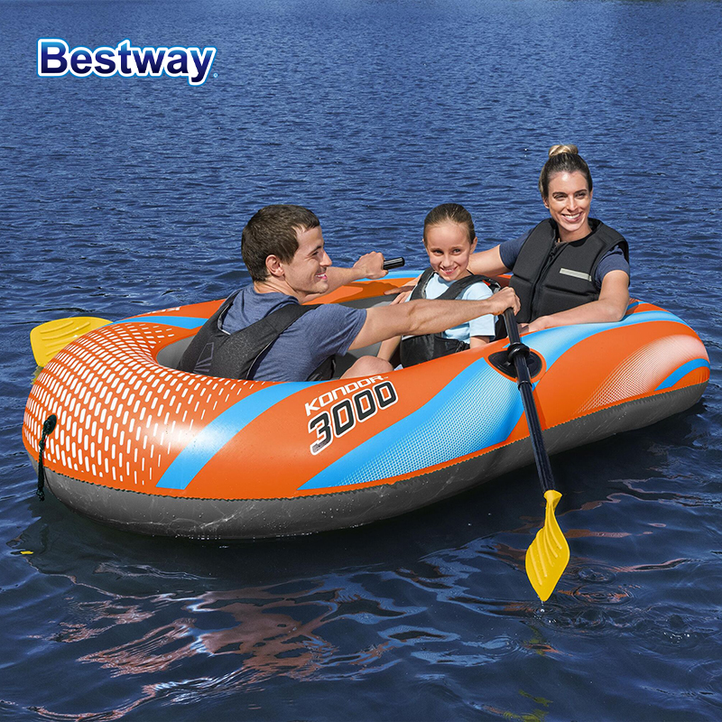 Fishing Boat Inflatable - Bestway 61136/61140/61142/61146 1-3 Person Heavy Duty
