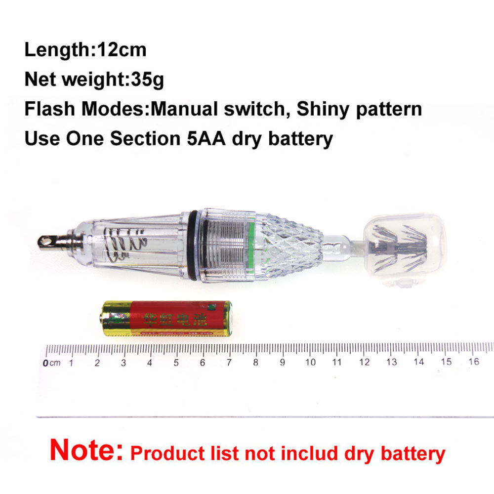 1pc 12cm 17cm 5AA Battery LED  - Fishing Boat Navigation Light incelemesi ve fiyatı