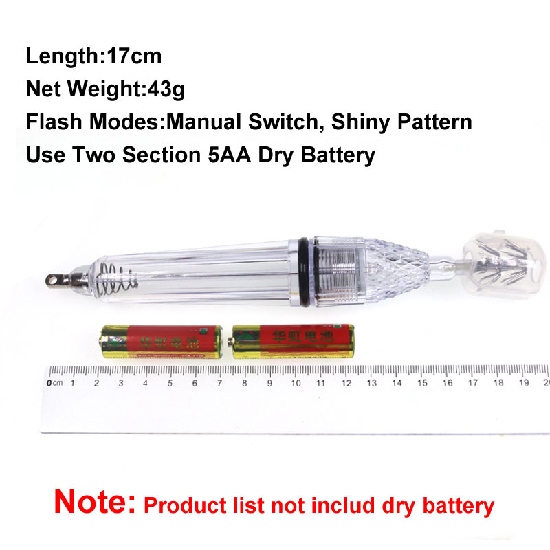 1pc 12cm 17cm 5AA Battery LED  - Fishing Boat Navigation Light incelemesi ve fiyatı