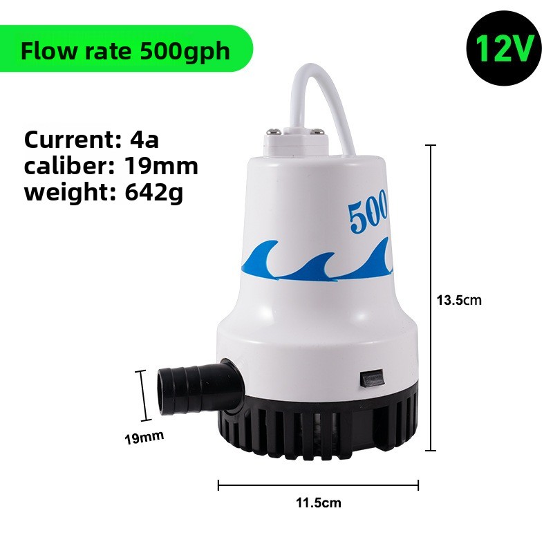 12V 24V Marine Bilge Pump, DC  - Fishing Boat Bilge Pump incelemesi ve fiyatı