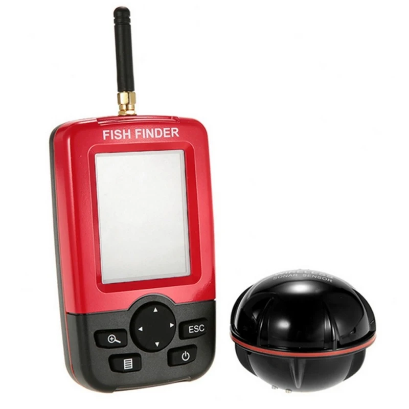 Display Portable fish finder e - Fishing Boat Depth Finder incelemesi ve fiyatı