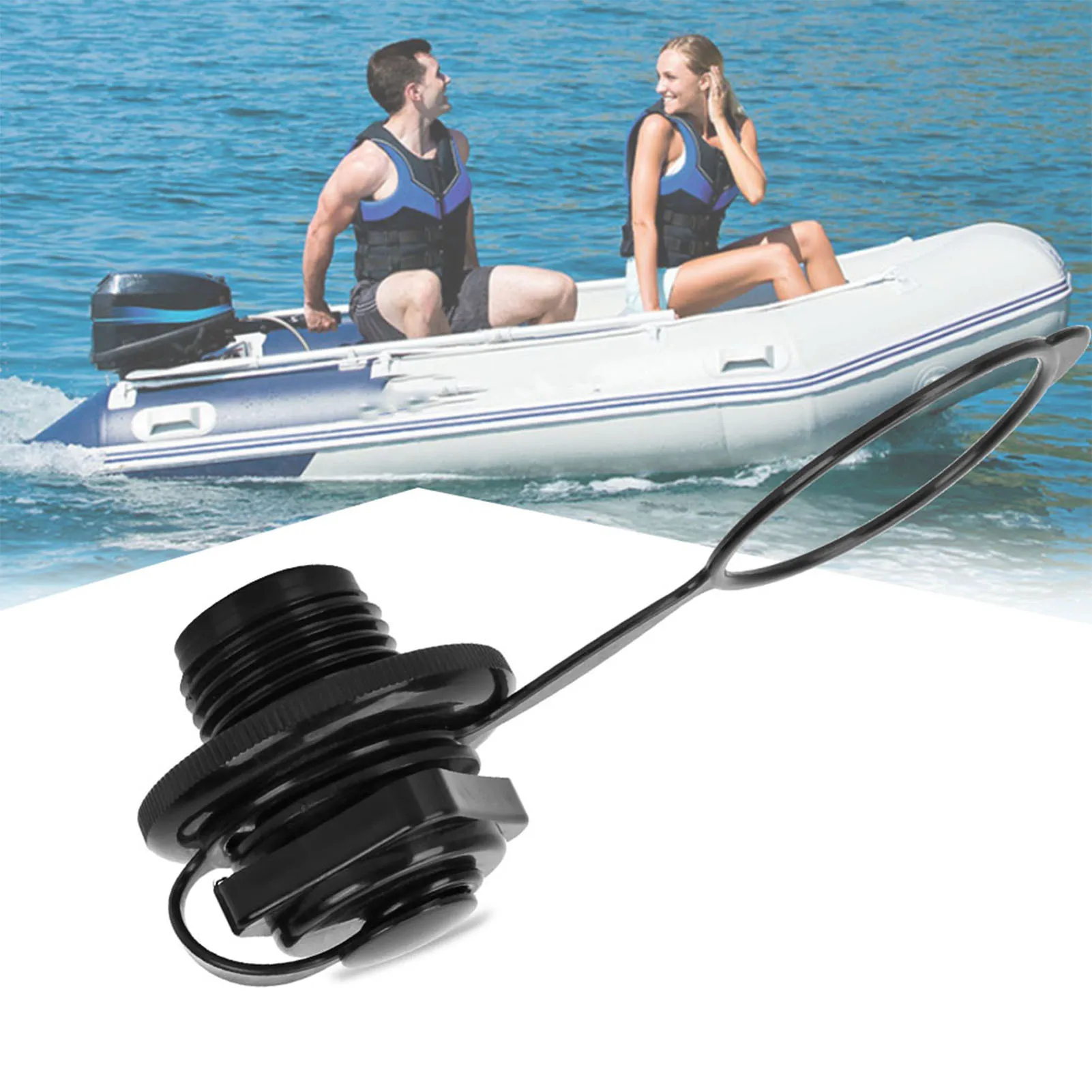 23.9mm Black Plastic Inflatabl - Fishing Boat Trailer incelemesi ve fiyatı