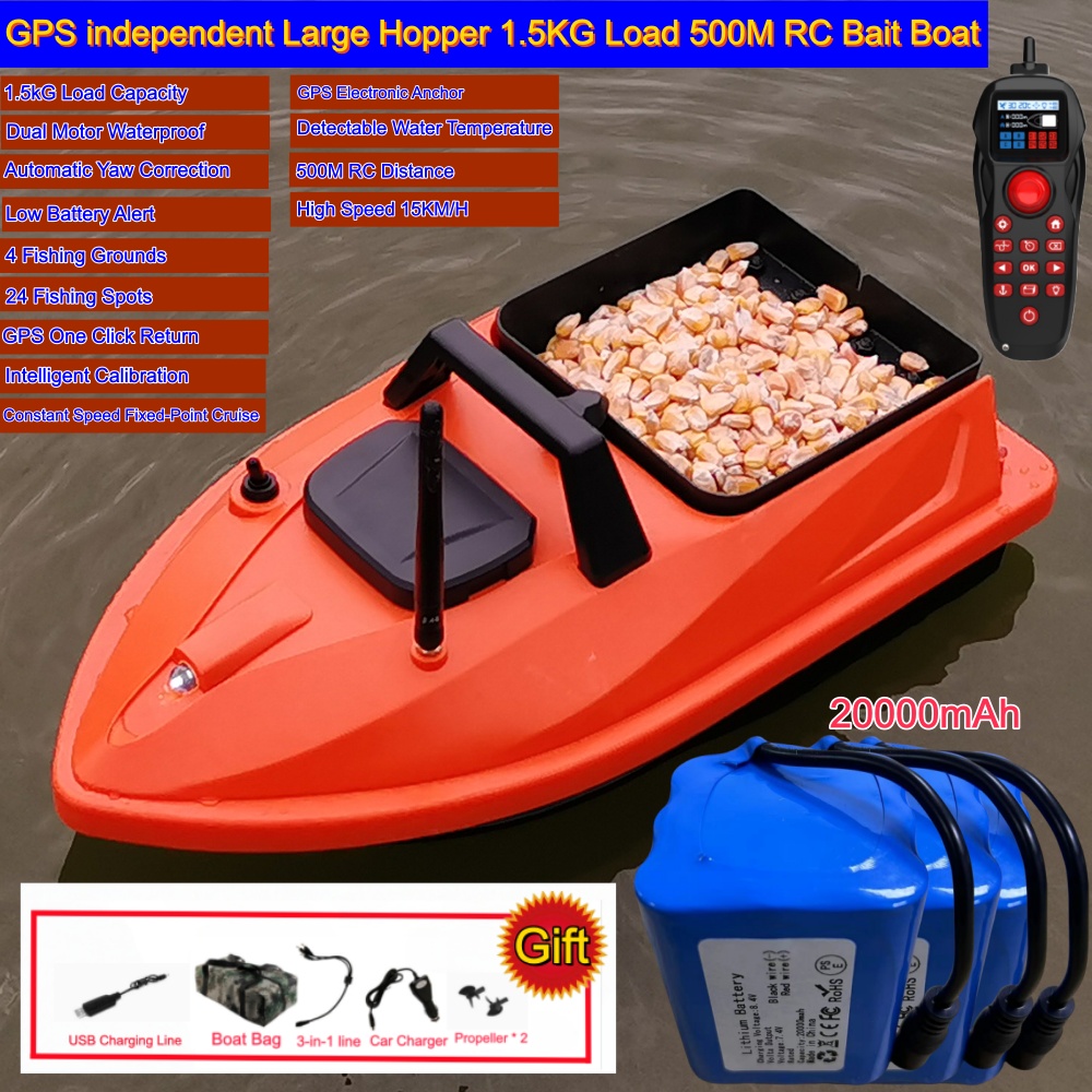 NEW GPS Fishing Bait Boat 1.5k - Fishing Boat Gps incelemesi ve fiyatı