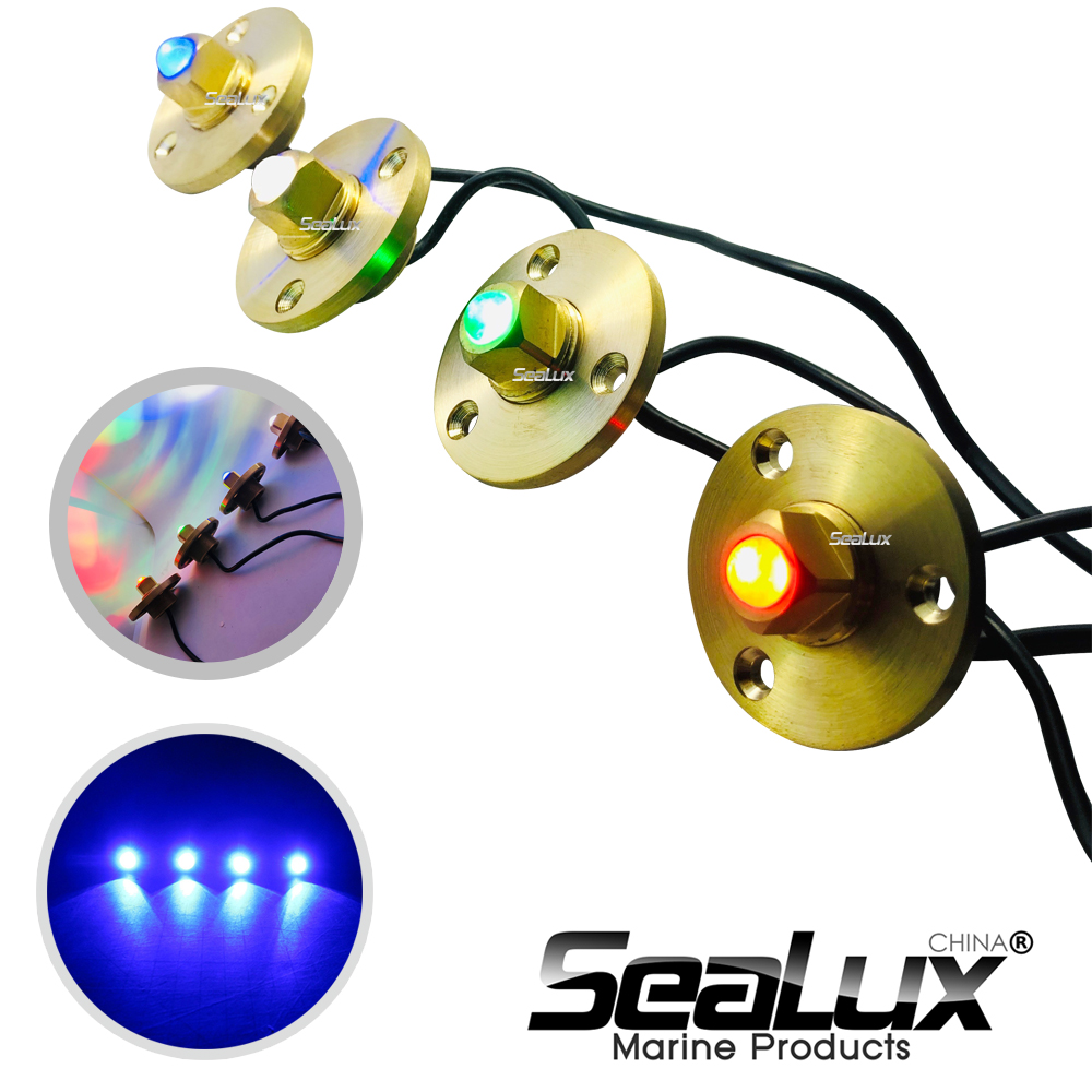 Sealux Brass drain plug LED li - Fishing Boat Navigation Light incelemesi ve fiyatı