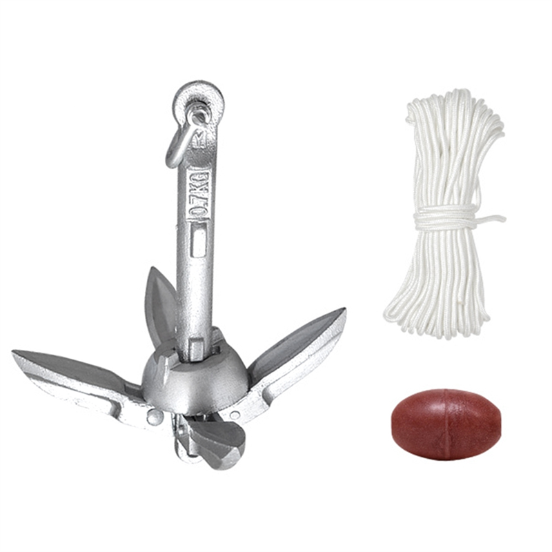 AB56-0.7KG Steel Folding Water - Fishing Boat Anchor incelemesi ve fiyatı