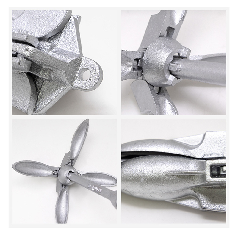 AB56-0.7KG Steel Folding Water - Fishing Boat Anchor incelemesi ve fiyatı