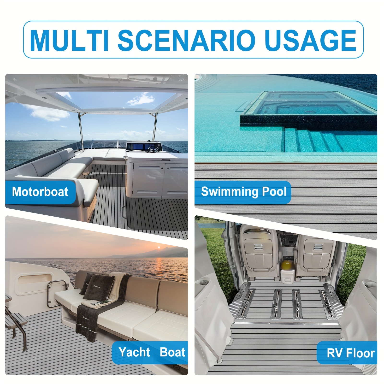 1200*410mm EVA Foam Boat Floor - Fishing Boat Fiberglass incelemesi ve fiyatı