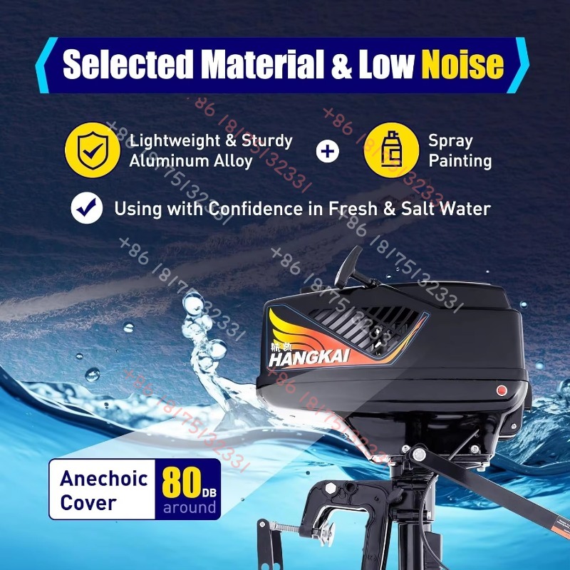 HANGKAI Outboard Motor, 3.6  2 - Fishing Boat Outboard Motor incelemesi ve fiyatı