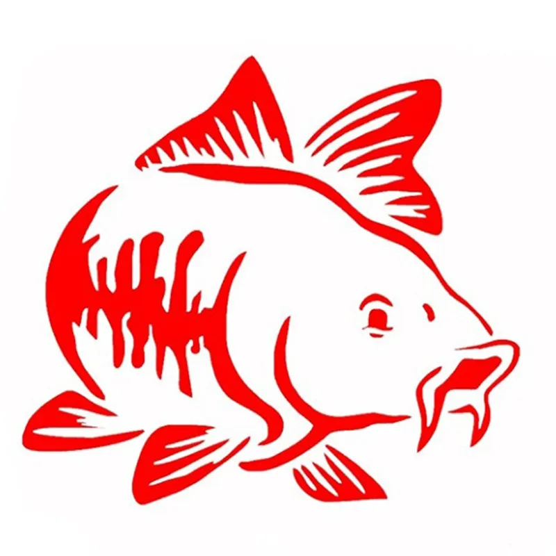 Car Sticker Cartoon Carp Fishi - Fishing Boat Oar incelemesi ve fiyatı