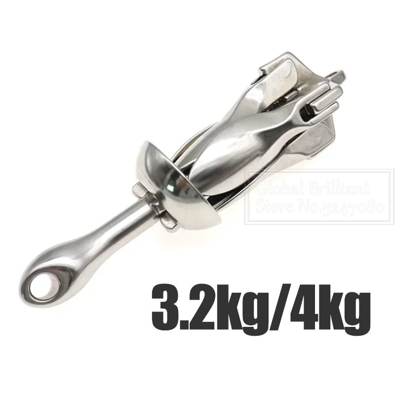3.2KG/4KG Boat Stainless Steel - Fishing Boat Anchor incelemesi ve fiyatı