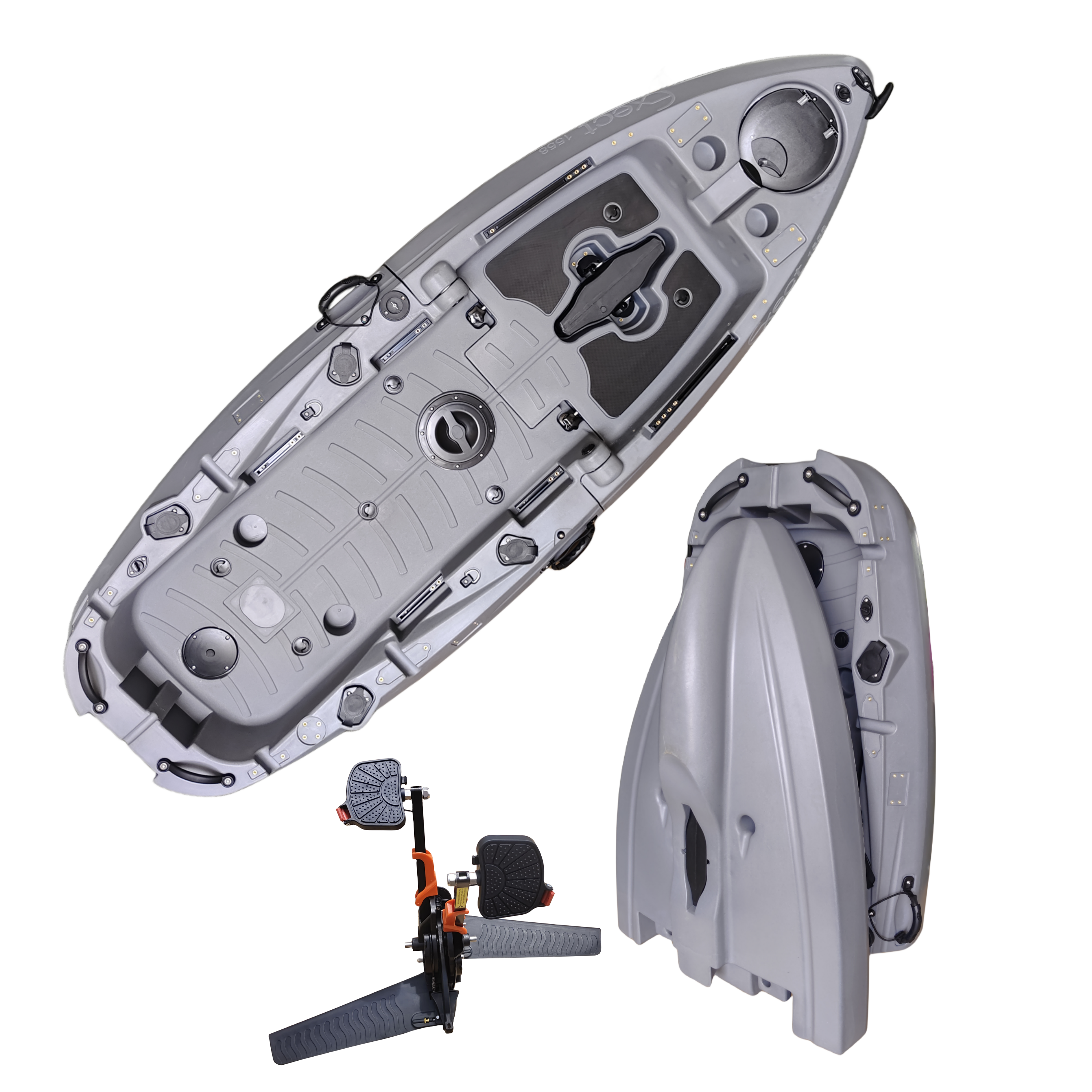 Plastic Kayak Pedal Kayak Fish - Fishing Boat Aluminum incelemesi ve fiyatı