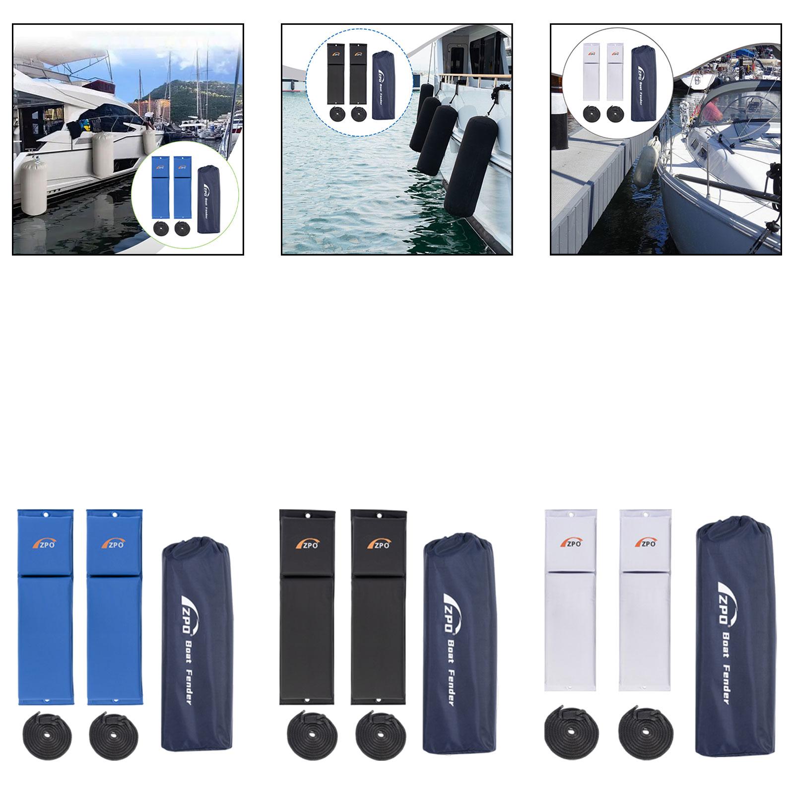 2Pcs Flat Boat Fender with Rop - Fishing Boat Paddle incelemesi ve fiyatı
