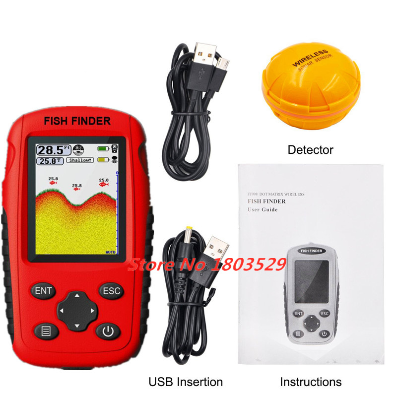 Update 200M Portable Sonar Fis - Fishing Boat Depth Finder incelemesi ve fiyatı