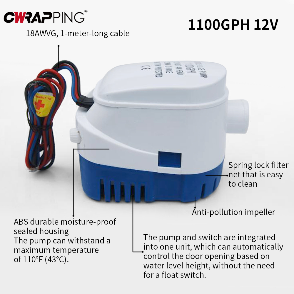 Car RV Bilge Pump for Boats Ac - Fishing Boat Bilge Pump incelemesi ve fiyatı