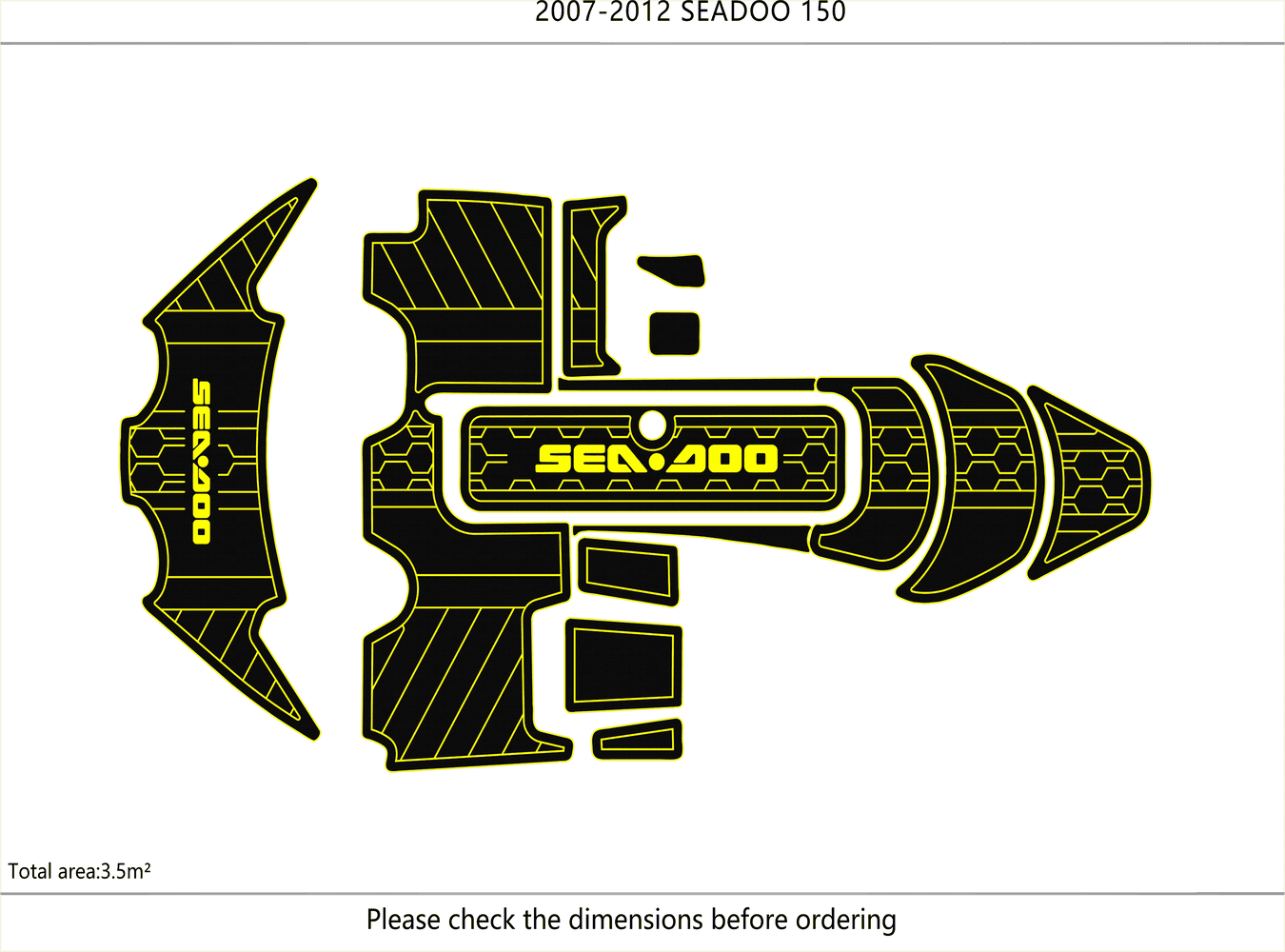 2007-2012 Sea Doo 150  Speedst - Fishing Boat Fiberglass incelemesi ve fiyatı