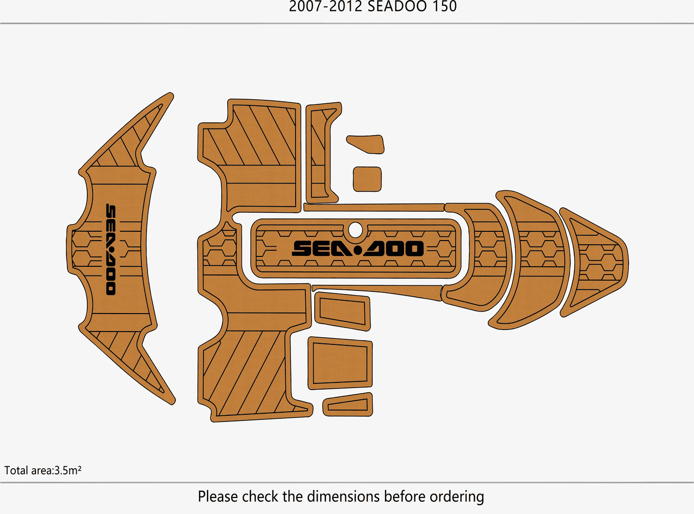 2007-2012 Sea Doo 150  Speedst - Fishing Boat Fiberglass incelemesi ve fiyatı