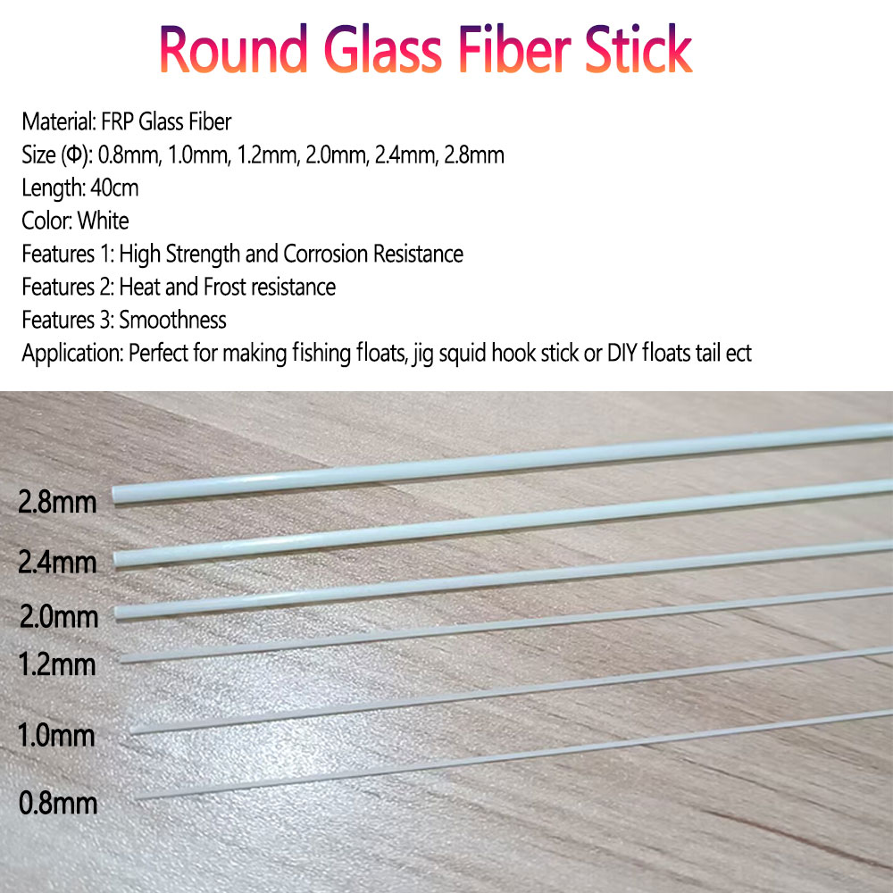 Bimoo 10/20pcs 0.8mm~2.8mm Rou - Fishing Boat Fiberglass incelemesi ve fiyatı
