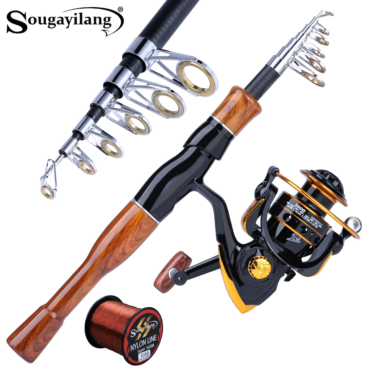 Sougayilang Fishing Rod Reel C - Fishing Boat Fiberglass incelemesi ve fiyatı