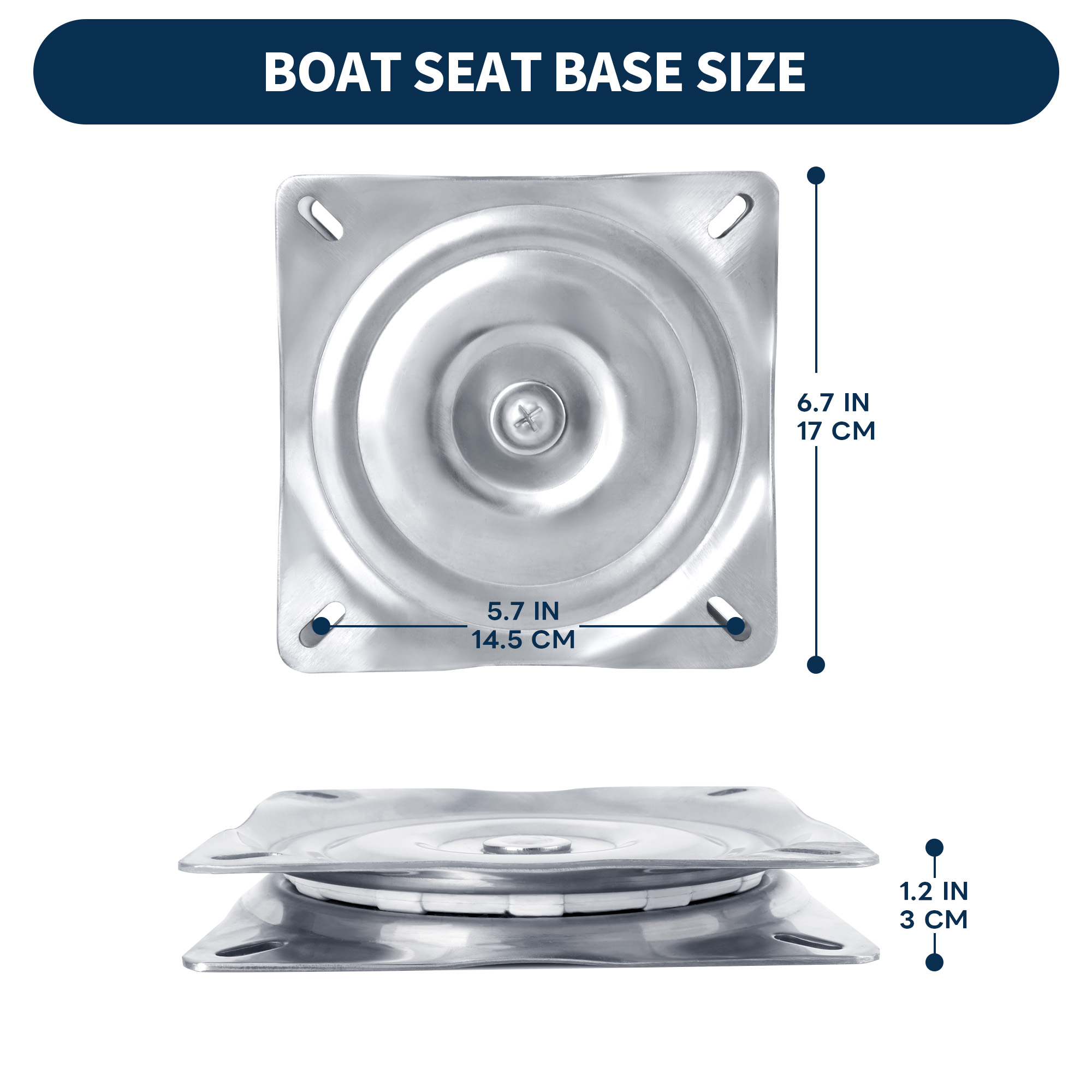 Boat Seat Swivel, 316 Stainles - Fishing Boat Seat incelemesi ve fiyatı