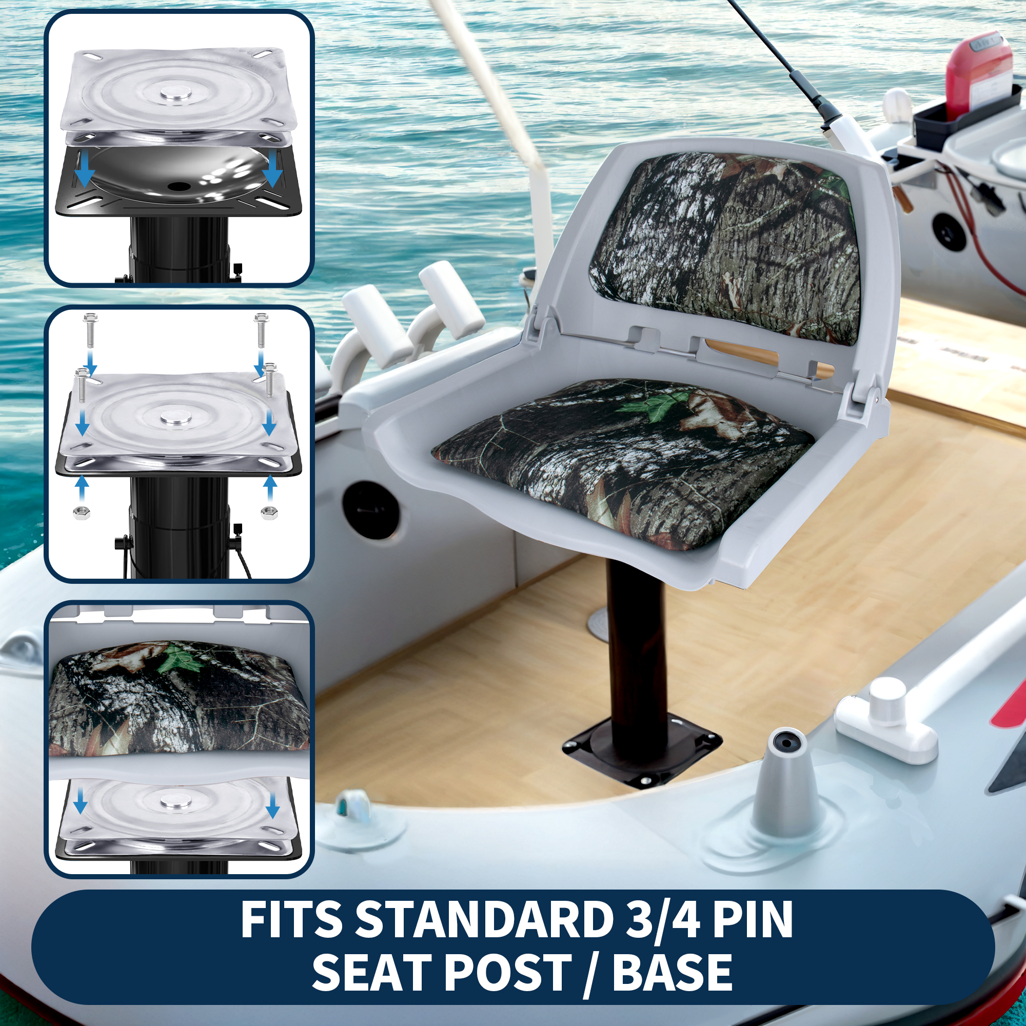Boat Seat Swivel, 316 Stainles - Fishing Boat Seat incelemesi ve fiyatı