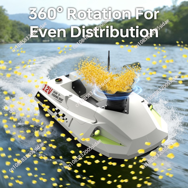 T2Remote Control Bait Spreader - Fishing Boat Anchor Winch incelemesi ve fiyatı