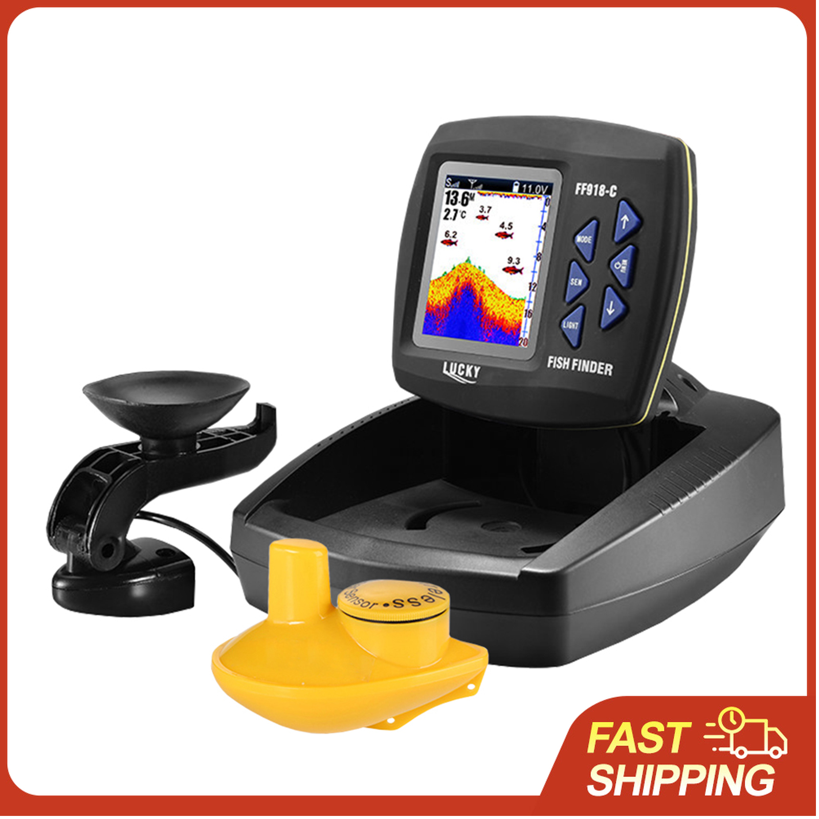 Portable Fish Finder Wireless  - Fishing Boat Depth Finder incelemesi ve fiyatı