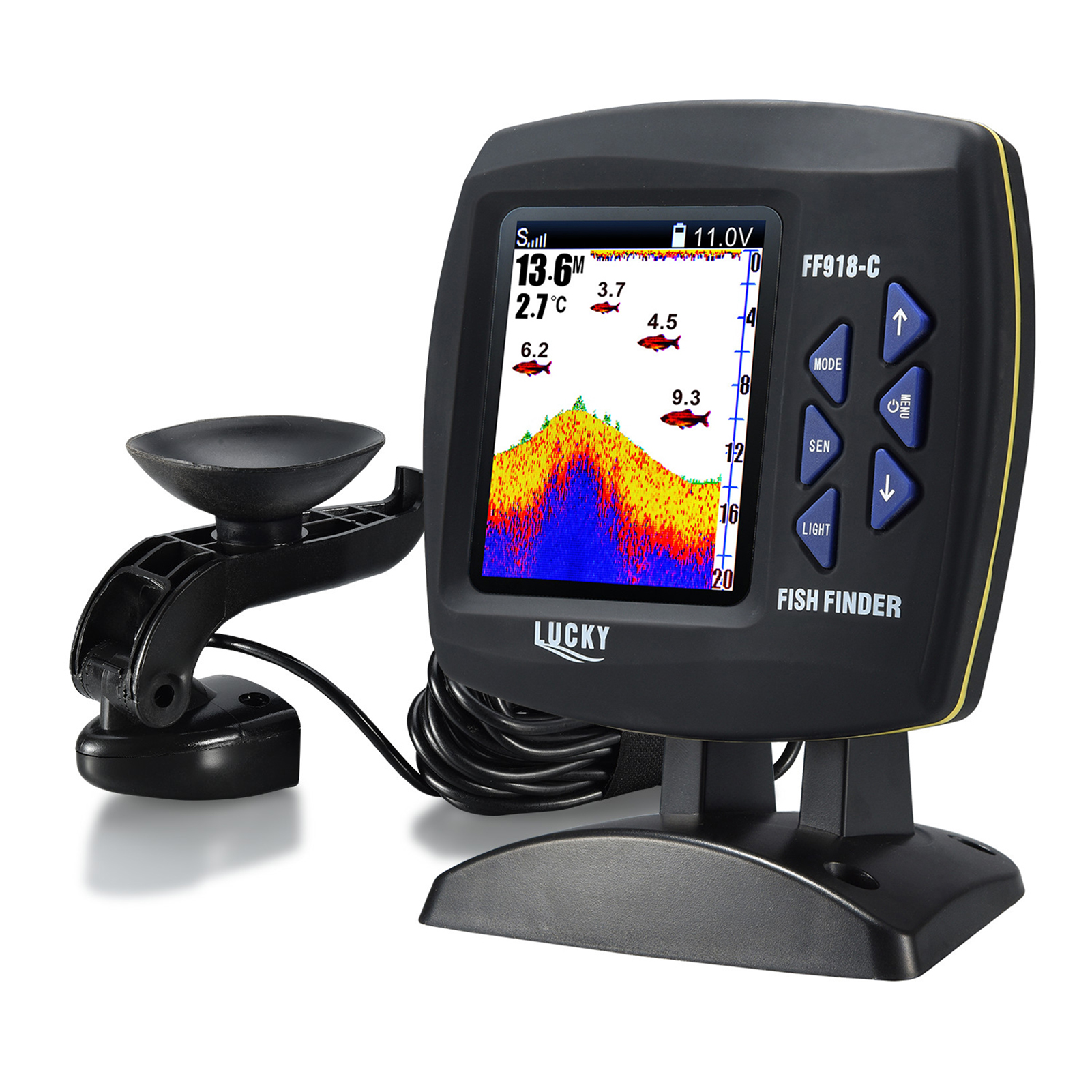 Portable Fish Finder Wireless  - Fishing Boat Depth Finder incelemesi ve fiyatı