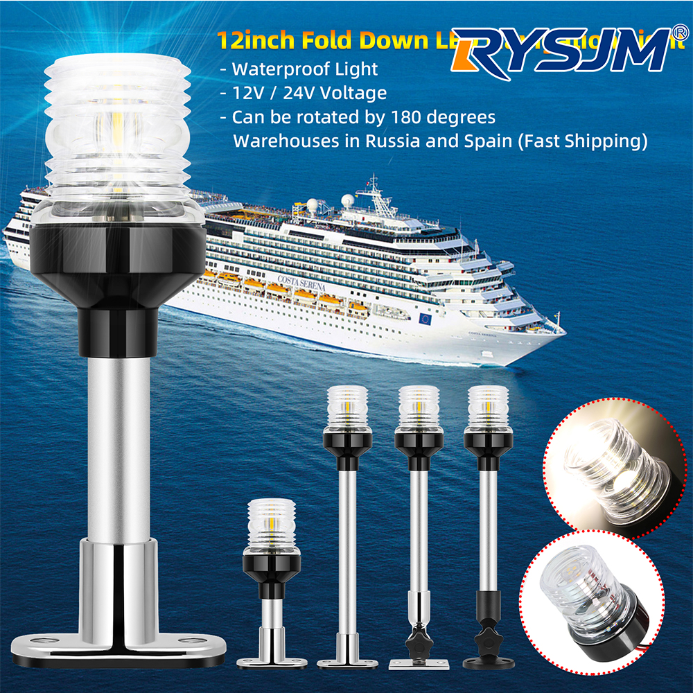 6/12inch LED Fold Yacht Naviga - Fishing Boat Paddle incelemesi ve fiyatı