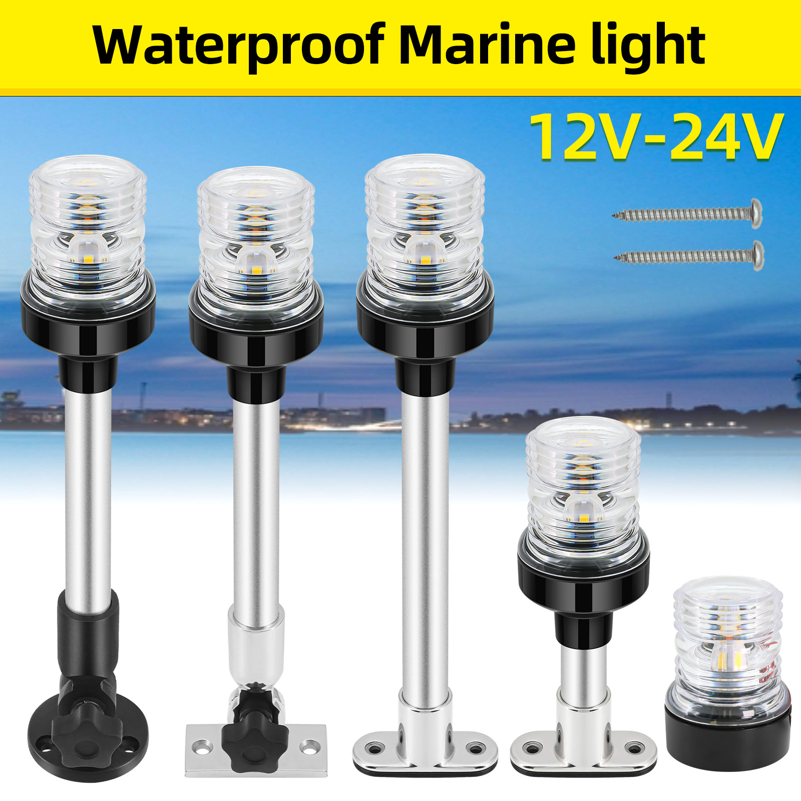 6/12inch LED Fold Yacht Naviga - Fishing Boat Paddle incelemesi ve fiyatı