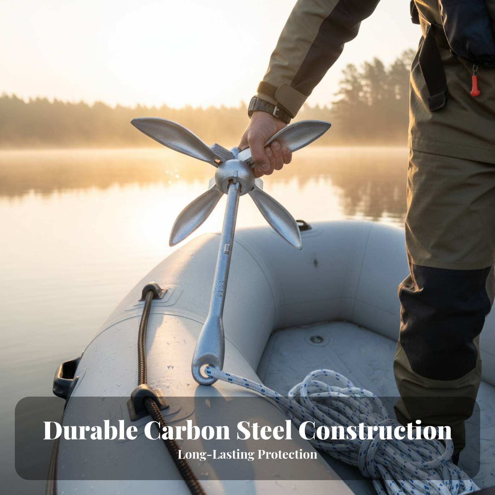 Lotus Anchor Foldable Carbon S - Fishing Boat Anchor incelemesi ve fiyatı