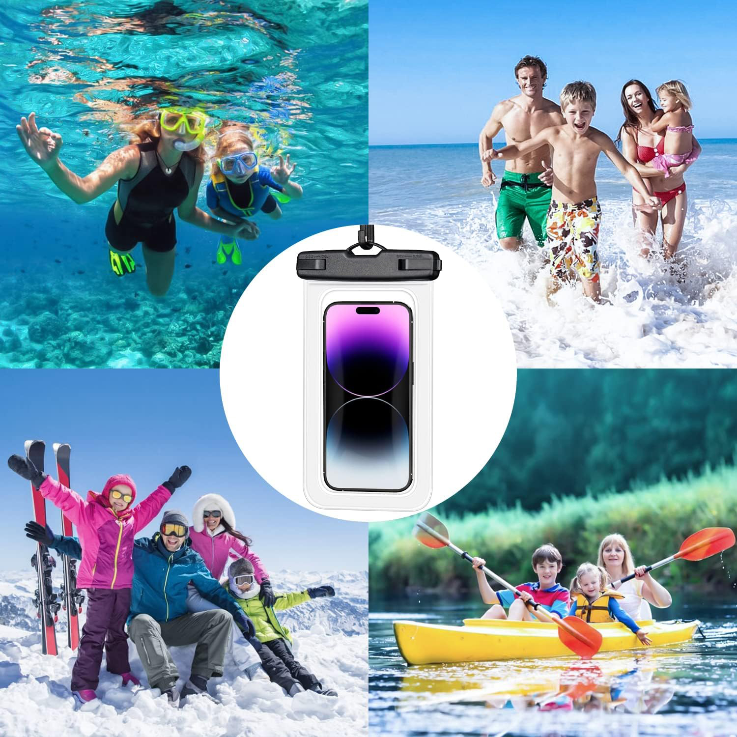 Waterproof Phone Case Swimming - Fishing Boat Cover incelemesi ve fiyatı