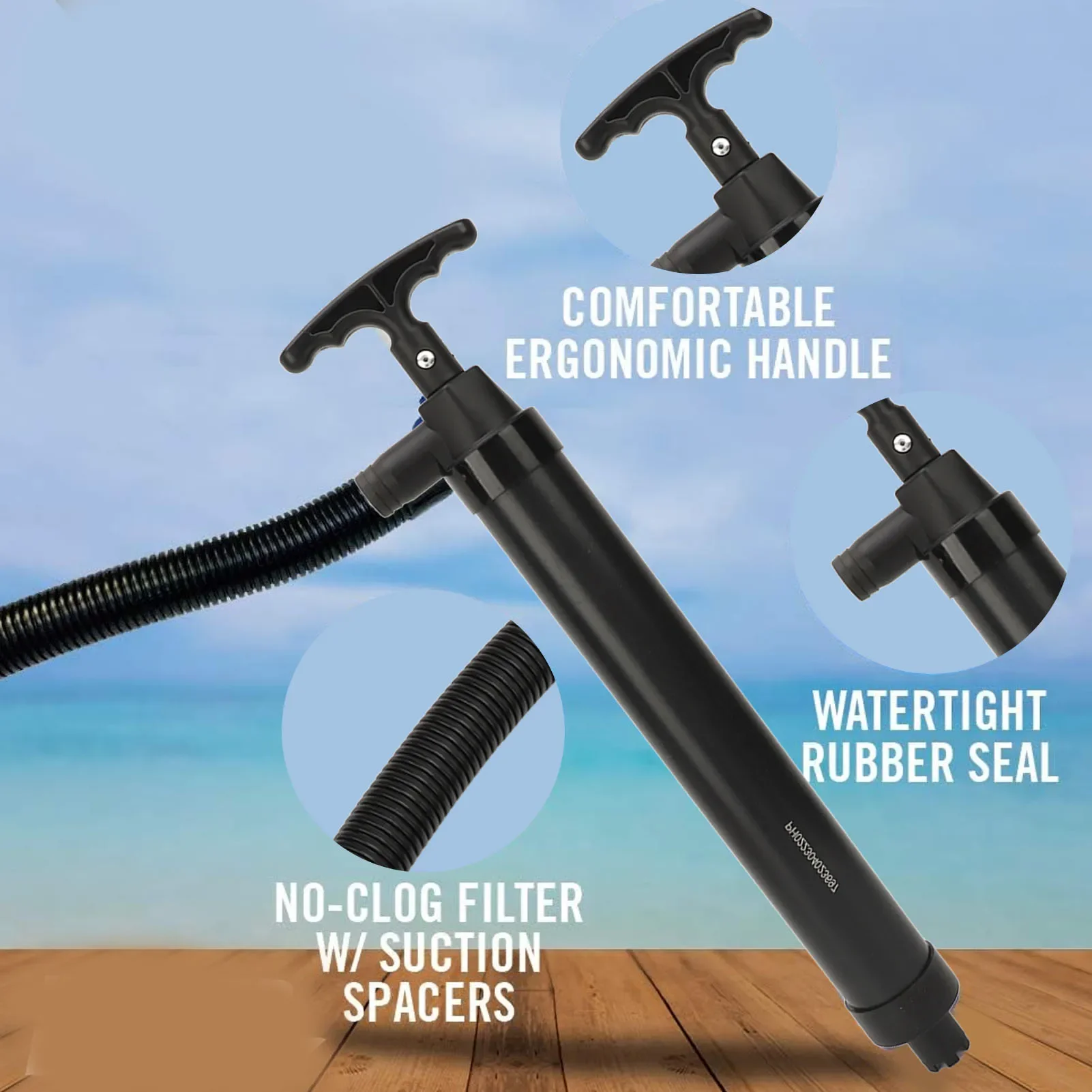 Manual Bilge Pump With Hose Po - Fishing Boat Bilge Pump incelemesi ve fiyatı