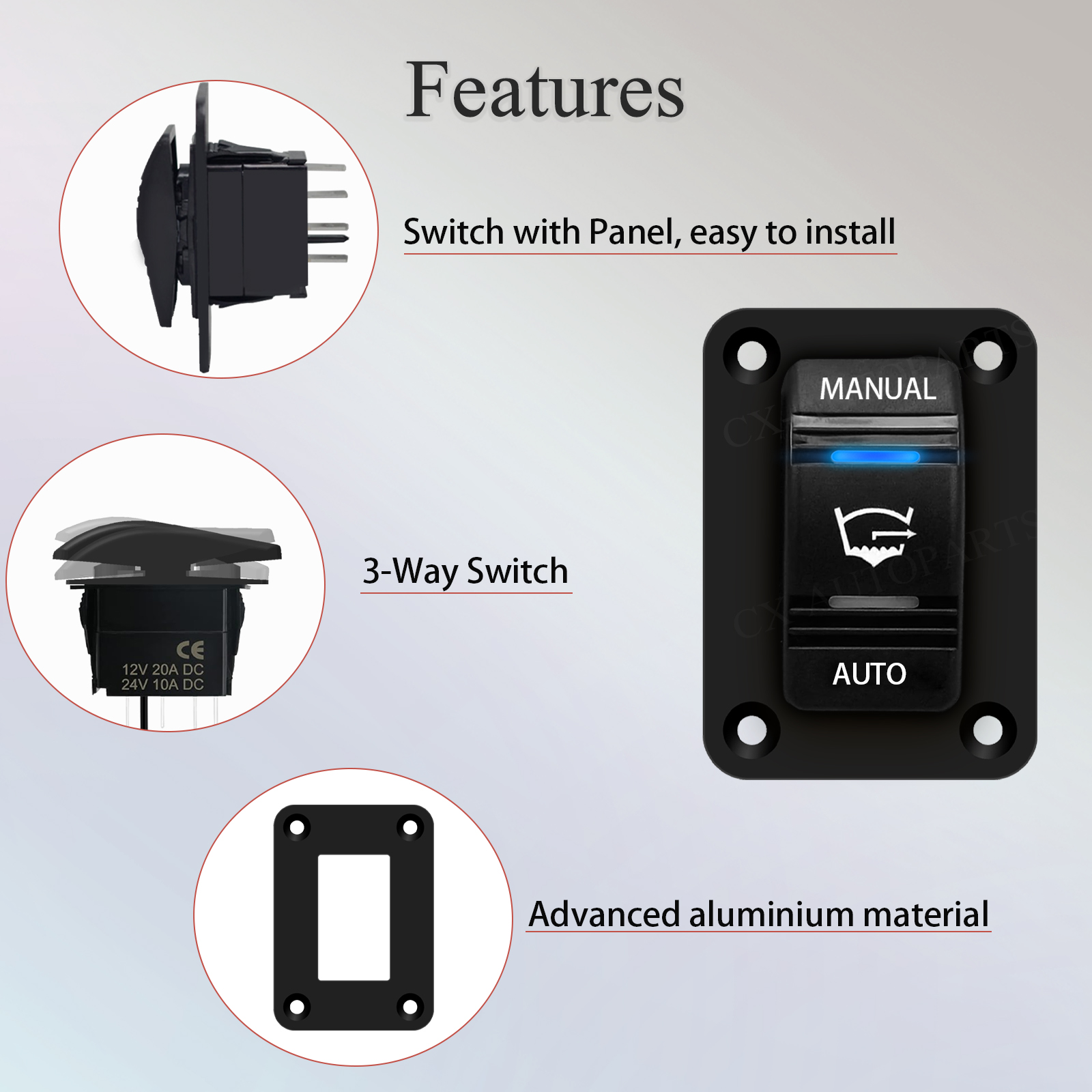 3 Way Bilge Pump Rocker Switch - Fishing Boat Bilge Pump incelemesi ve fiyatı
