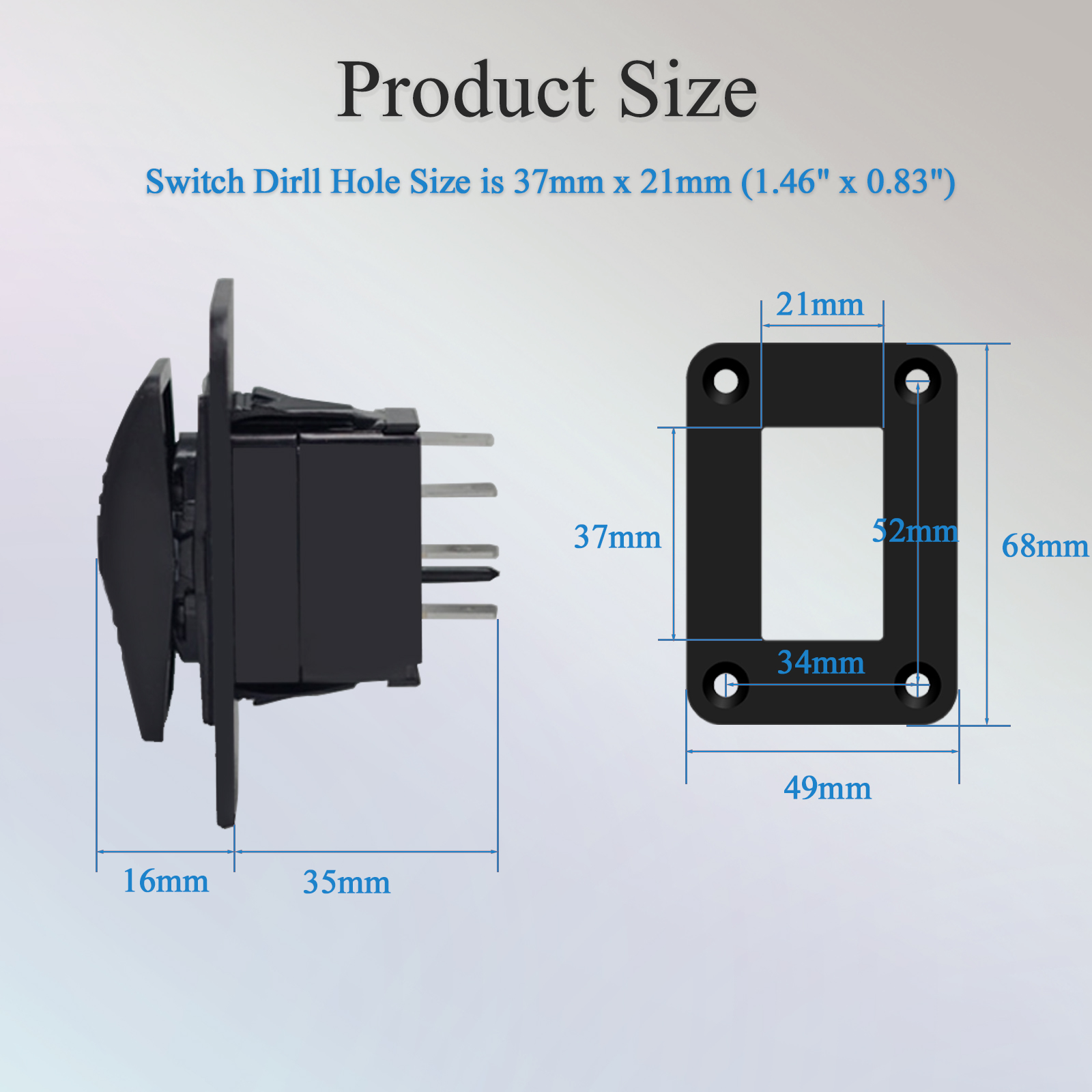 3 Way Bilge Pump Rocker Switch - Fishing Boat Bilge Pump incelemesi ve fiyatı