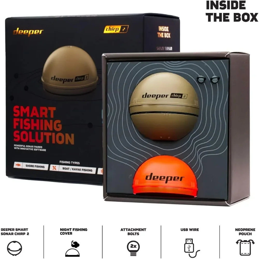 A  Chirp 2 Sonar Fish Finder - - Fishing Boat Depth Finder incelemesi ve fiyatı