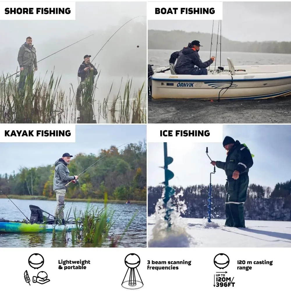 A  Chirp 2 Sonar Fish Finder - - Fishing Boat Depth Finder incelemesi ve fiyatı