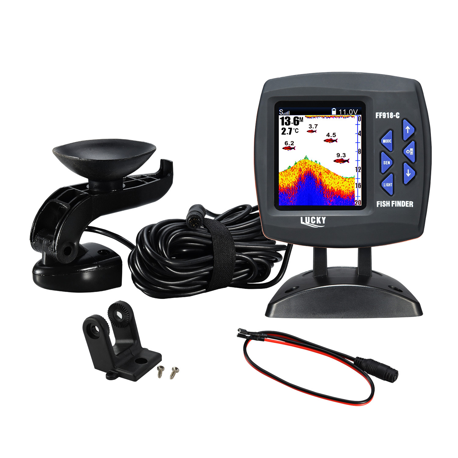 Fish Finder Wireless Sonar Sen - Fishing Boat Depth Finder incelemesi ve fiyatı