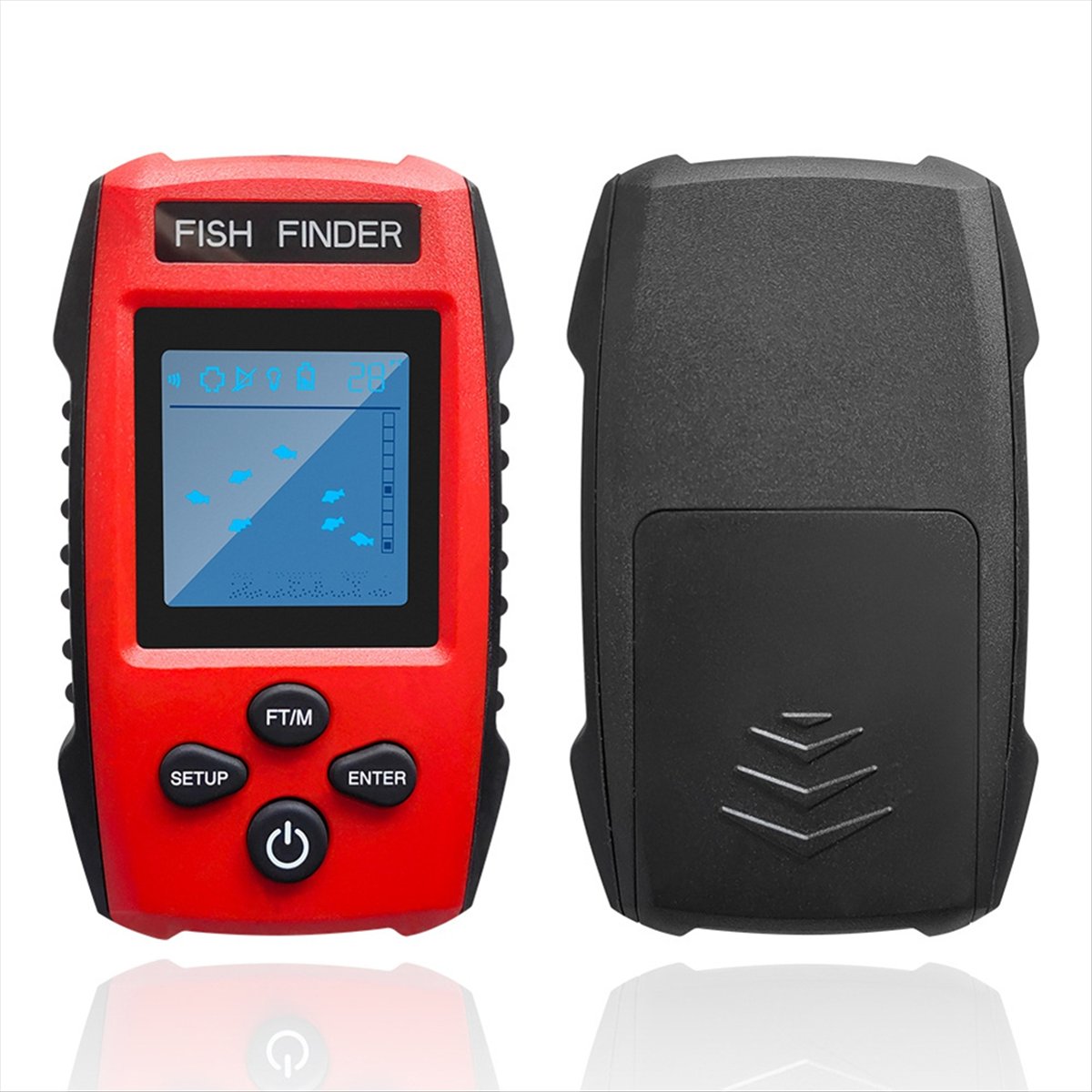 Color LCD Fish Finder Wired So - Fishing Boat Depth Finder incelemesi ve fiyatı