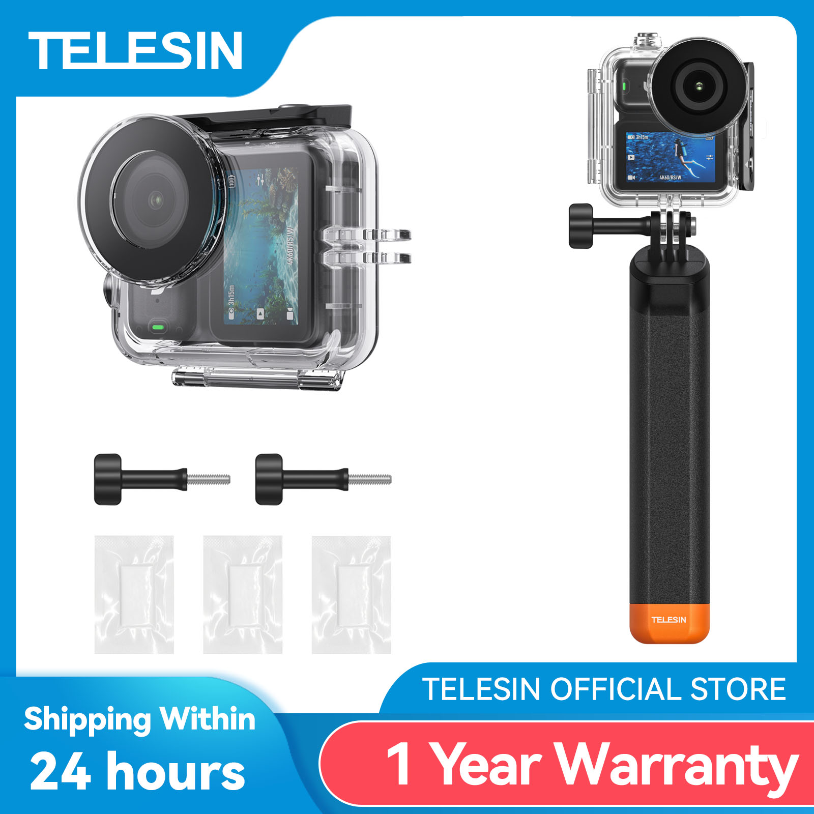 TELESIN 60M Diving Waterproof  - Fishing Boat Cover incelemesi ve fiyatı