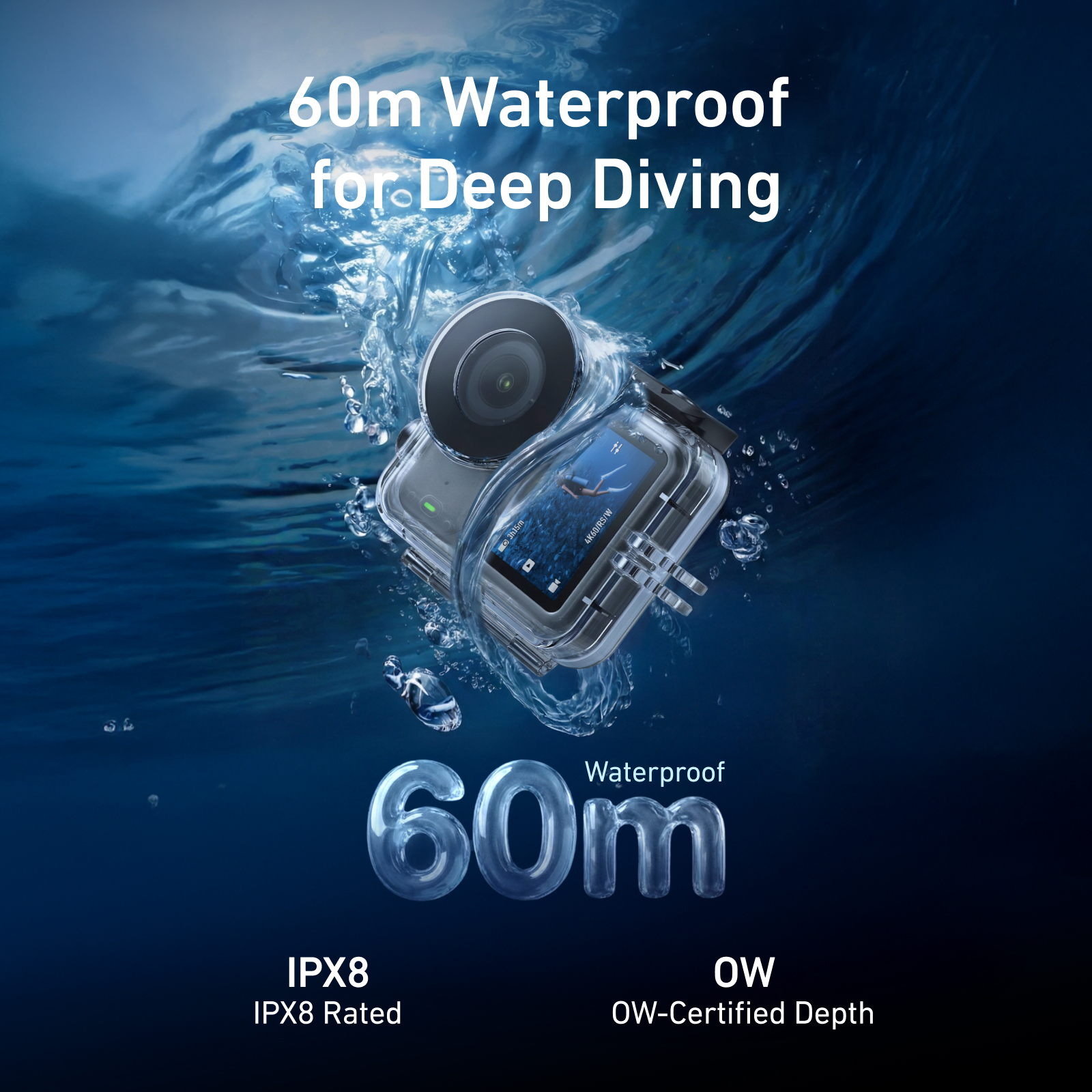 TELESIN 60M Diving Waterproof  - Fishing Boat Cover incelemesi ve fiyatı