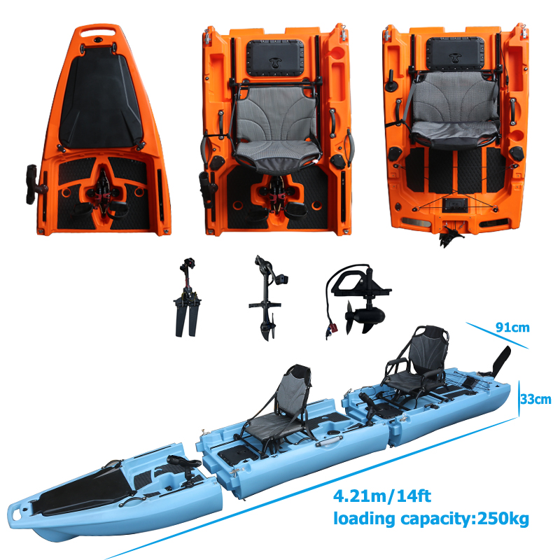 14FT 2 Person Detachable  Peda - Fishing Boat Seat incelemesi ve fiyatı