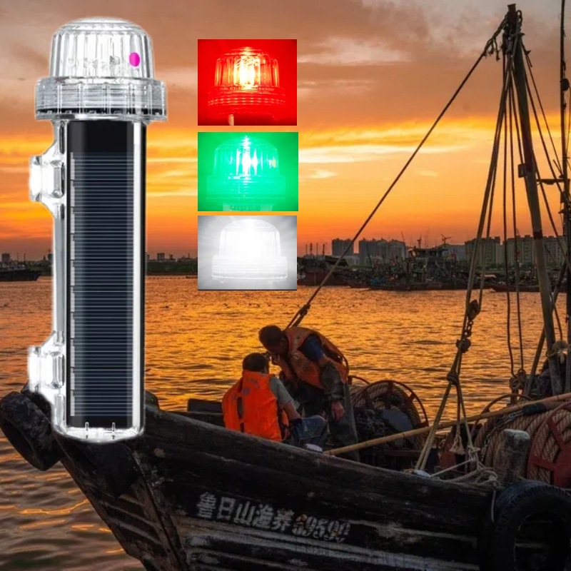 [No flash] Solar boat signal l - Fishing Boat Navigation Light incelemesi ve fiyatı