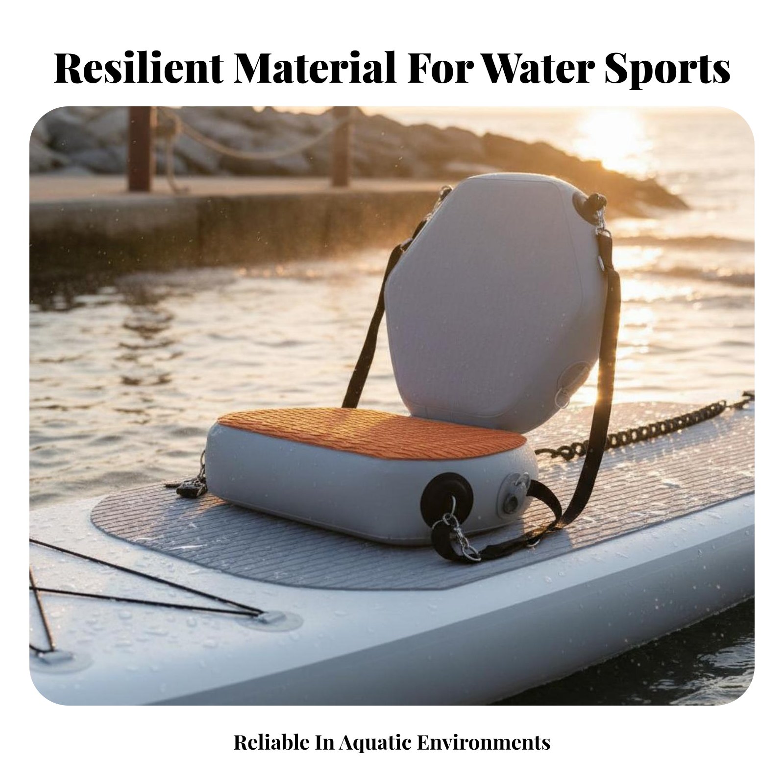 Inflatable Kayak Seat Wear-Res - Fishing Boat Paddle incelemesi ve fiyatı
