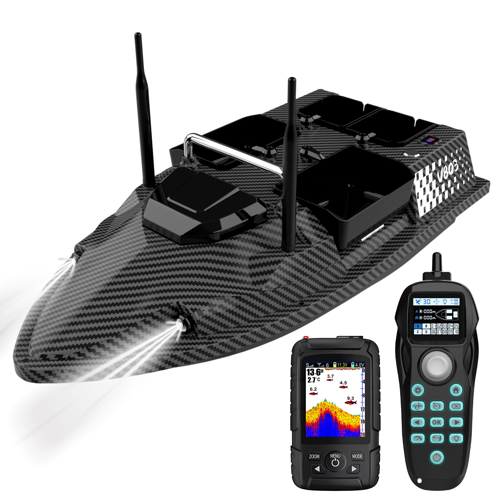 V803Pro GPS Enabled Remote Con - Fishing Boat Gps incelemesi ve fiyatı