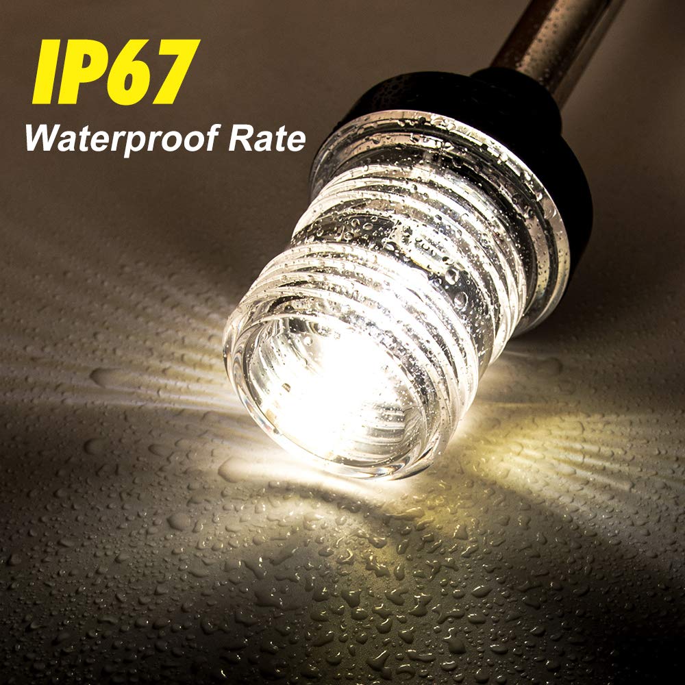 360 Degree White LED Fold Down - Fishing Boat Navigation Light incelemesi ve fiyatı