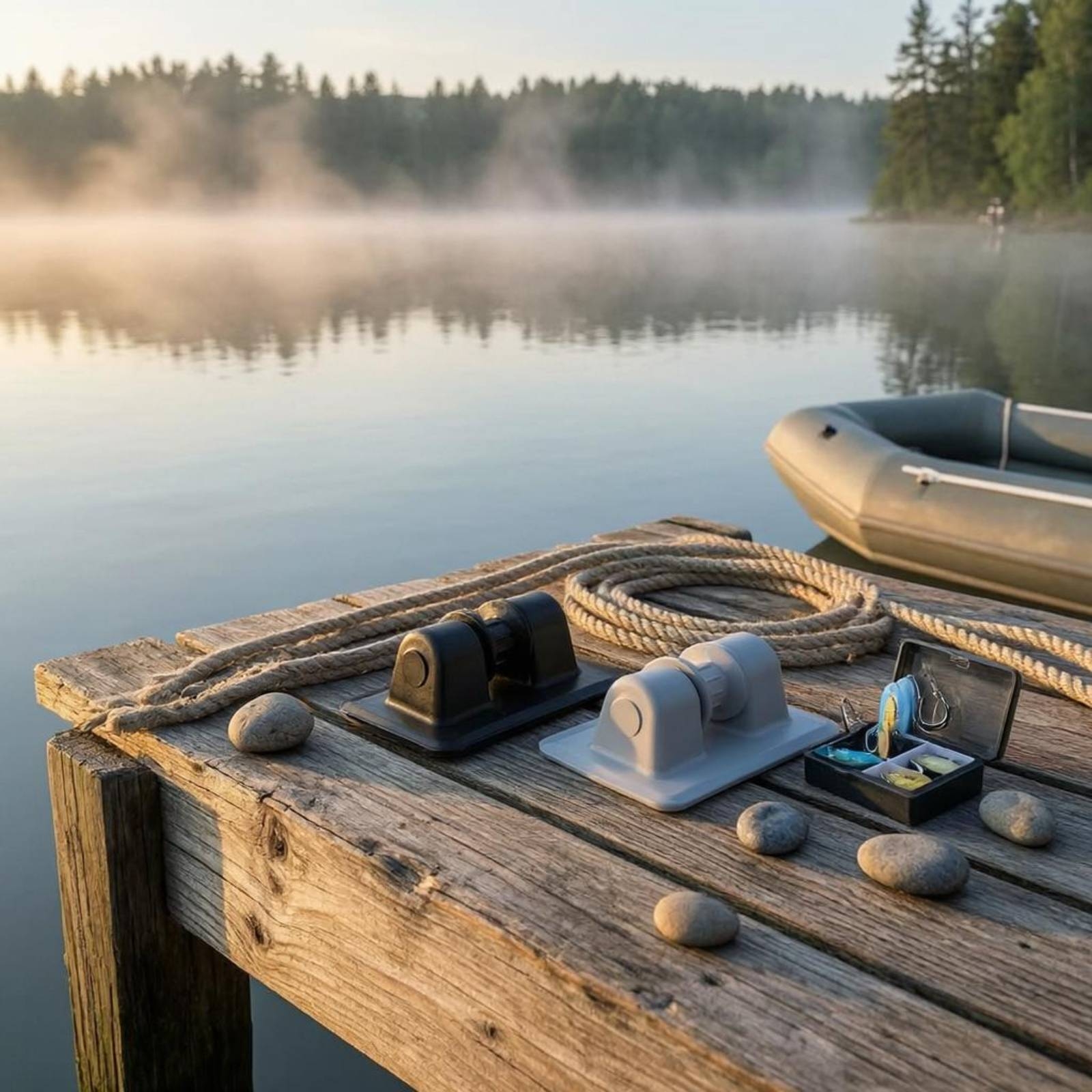 Inflatable Boat Anchor Pulley  - Fishing Boat Anchor incelemesi ve fiyatı