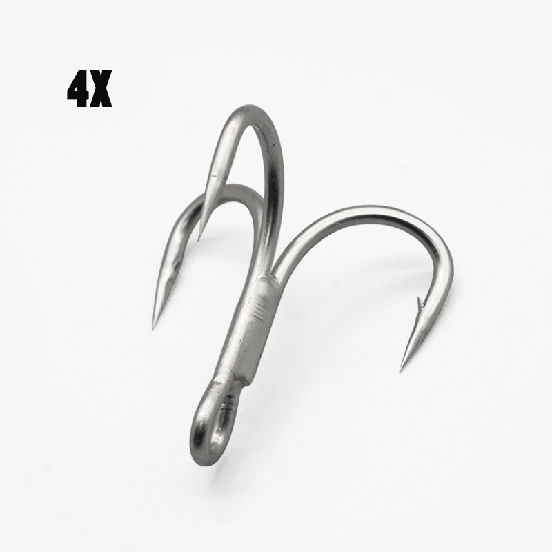 100Pcs Fishhooks 4X Strong Tre - Fishing Boat Anchor incelemesi ve fiyatı