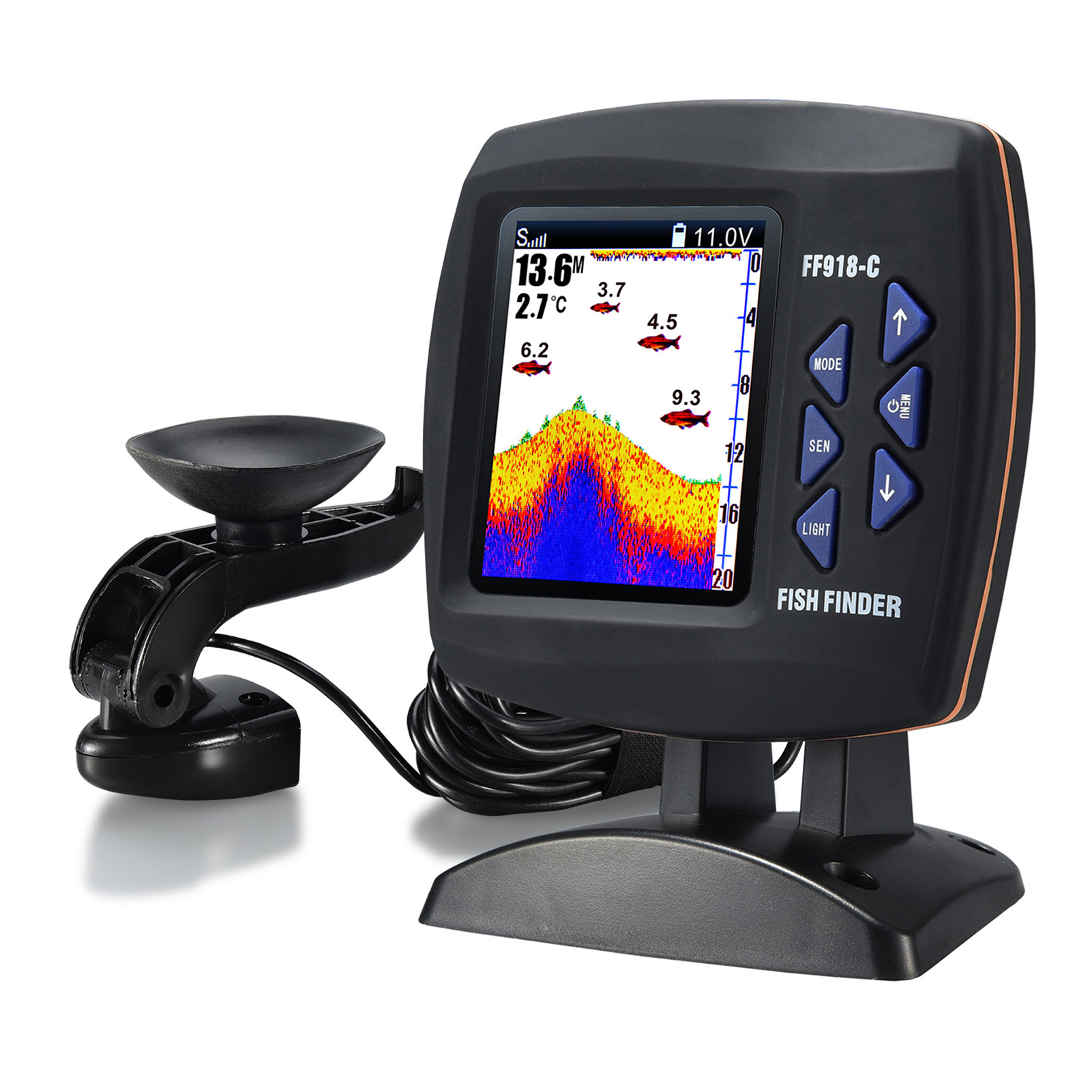 Portable Fish Finder Wireless  - Fishing Boat Depth Finder incelemesi ve fiyatı