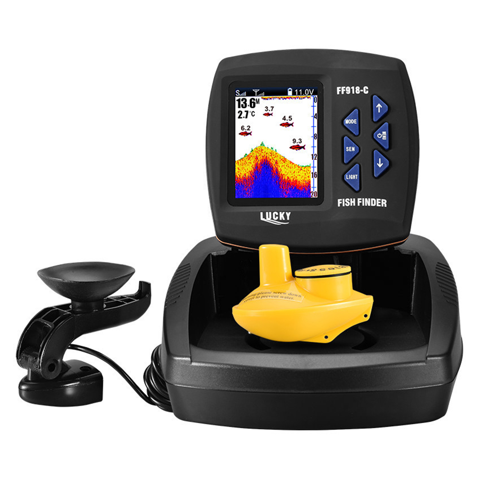 Portable Fish Finder Wireless  - Fishing Boat Depth Finder incelemesi ve fiyatı
