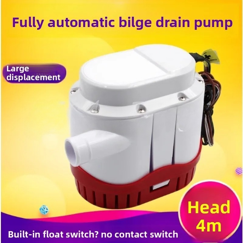 New Automatic Bilge Pump 12V 2 - Fishing Boat Bilge Pump incelemesi ve fiyatı